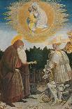 'The Virgin and Child with Saints', 1435, (1909)-Pisanello-Mounted Giclee Print