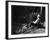 'Piscatorial Relaxation'-null-Framed Photographic Print