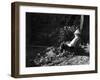 'Piscatorial Relaxation'-null-Framed Photographic Print