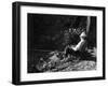 'Piscatorial Relaxation'-null-Framed Photographic Print