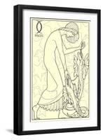 Pisces, the Fishes-null-Framed Art Print