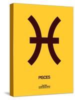 Pisces Zodiac Sign Brown-NaxArt-Stretched Canvas
