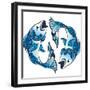 Pisces-worksart-Framed Premium Giclee Print