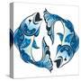 Pisces-worksart-Stretched Canvas