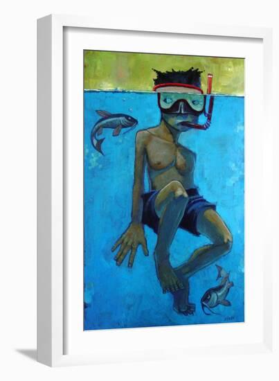 Pisces-Aaron Jasinski-Framed Art Print