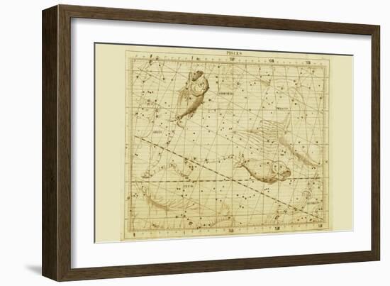 Pisces-Sir John Flamsteed-Framed Art Print