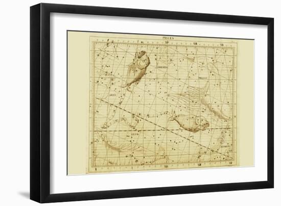 Pisces-Sir John Flamsteed-Framed Art Print