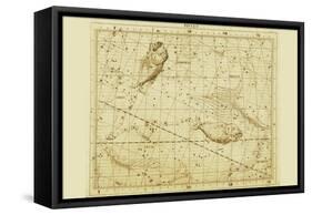 Pisces-Sir John Flamsteed-Framed Stretched Canvas