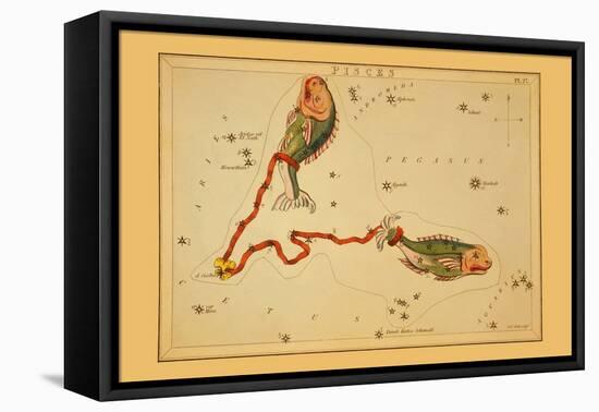 Pisces-Aspin Jehosaphat-Framed Stretched Canvas