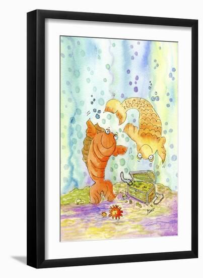 Pisces-Jennifer Zsolt-Framed Giclee Print