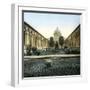 Pise (Italy), the Courtyard of the Camposanto, Cemetery Begun in 1278, Circa 1895-Leon, Levy et Fils-Framed Photographic Print