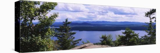 Piseco Lake, Adirondack Mountains, New York, USA-null-Stretched Canvas
