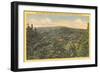 Pisgah Mountains, Hendersonville, North Carolina-null-Framed Art Print