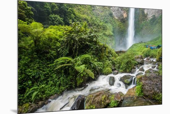 Piso Waterfall Outside Berestagi, Sumatra, Indonesia, Southeast Asia, Asia-John Alexander-Mounted Premium Photographic Print