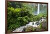 Piso Waterfall Outside Berestagi, Sumatra, Indonesia, Southeast Asia, Asia-John Alexander-Framed Photographic Print