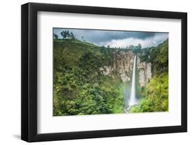 Piso Waterfall Outside Berestagi, Sumatra, Indonesia, Southeast Asia, Asia-John Alexander-Framed Photographic Print