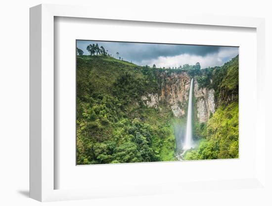Piso Waterfall Outside Berestagi, Sumatra, Indonesia, Southeast Asia, Asia-John Alexander-Framed Photographic Print