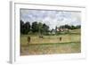 Pissarro: Cow Pasture-Camille Pissarro-Framed Giclee Print