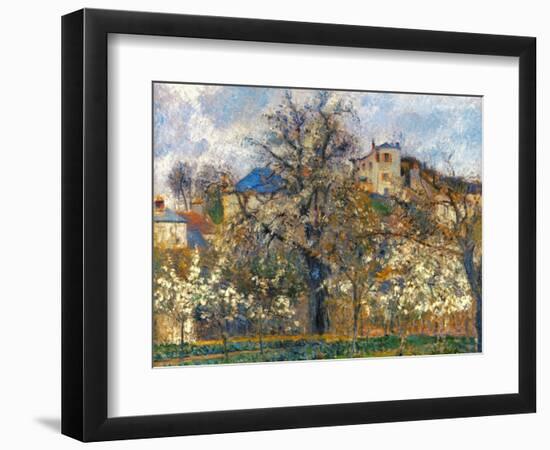 Pissarro: Garden, 1877-Camille Pissarro-Framed Giclee Print