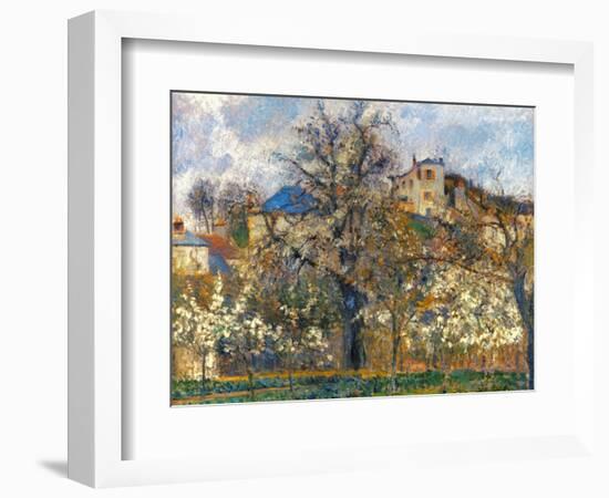 Pissarro: Garden, 1877-Camille Pissarro-Framed Giclee Print