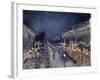 Pissarro: Paris at Night-Camille Pissarro-Framed Giclee Print