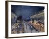 Pissarro: Paris at Night-Camille Pissarro-Framed Giclee Print