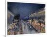 Pissarro: Paris at Night-Camille Pissarro-Framed Giclee Print