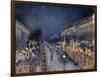 Pissarro: Paris at Night-Camille Pissarro-Framed Giclee Print