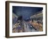 Pissarro: Paris at Night-Camille Pissarro-Framed Giclee Print