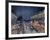 Pissarro: Paris at Night-Camille Pissarro-Framed Giclee Print