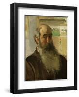 Pissarro, Self-Portrait, (1873)-Camille Pissarro-Framed Giclee Print