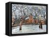 Pissarro: Trees, C1872-Camille Pissarro-Framed Stretched Canvas