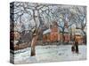 Pissarro: Trees, C1872-Camille Pissarro-Stretched Canvas