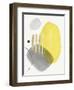 Pistachio Dreams I Yellow Version-Isabelle Z-Framed Art Print