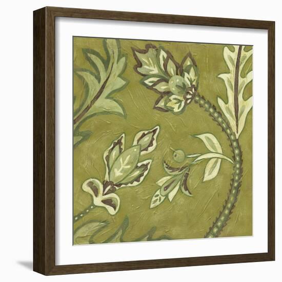 Pistachio Paisley I-Chariklia Zarris-Framed Art Print