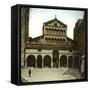 Pistoia (Italy), the Duomo (Cathedral), XIIth Century, Circa 1895-Leon, Levy et Fils-Framed Stretched Canvas