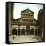 Pistoia (Italy), the Duomo (Cathedral), XIIth Century, Circa 1895-Leon, Levy et Fils-Framed Stretched Canvas