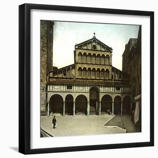 Pistoia (Italy), the Duomo (Cathedral), XIIth Century, Circa 1895-Leon, Levy et Fils-Framed Photographic Print