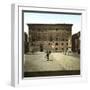 Pistoia (Italy), the Podestat Palace or the Pretorio (1367), Piazza Del Duomo, Circa 1895-Leon, Levy et Fils-Framed Photographic Print