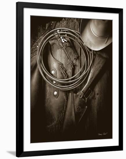 Pistol Bit and Rifle-Barry Hart-Framed Giclee Print