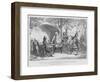 Pistol Informing Sir John Falstaff of the Death of Henry the Fourth-George Cruikshank-Framed Giclee Print