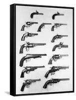 Pistols and Revolvers-null-Framed Stretched Canvas