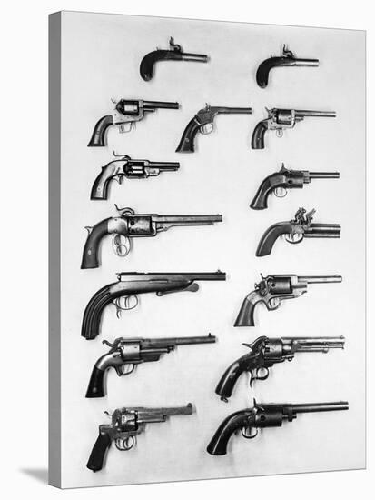 Pistols and Revolvers-null-Stretched Canvas