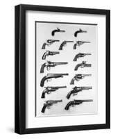 Pistols and Revolvers-null-Framed Giclee Print