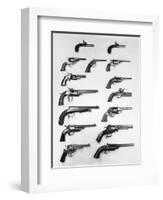 Pistols and Revolvers-null-Framed Giclee Print