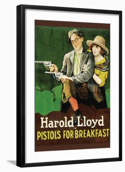 Pistols for Breakfast-null-Framed Art Print