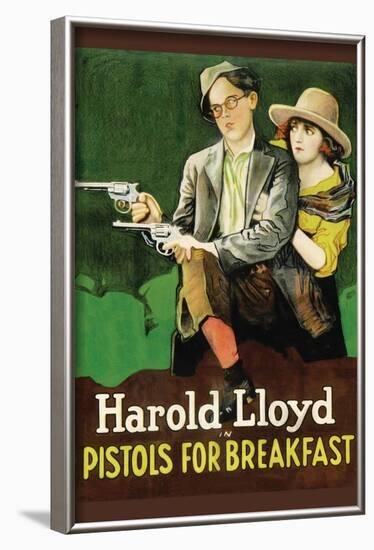 Pistols for Breakfast-null-Framed Art Print