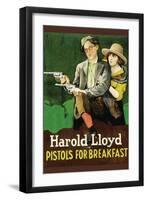 Pistols for Breakfast-null-Framed Art Print