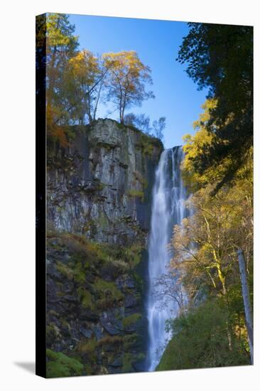 Pistyll Rhaeadr Waterfalls-Alan Copson-Stretched Canvas