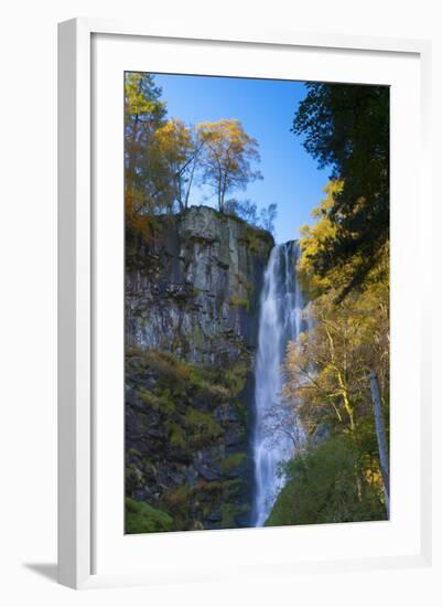 Pistyll Rhaeadr Waterfalls-Alan Copson-Framed Photographic Print